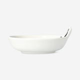 White bowl with cat - 10 cm