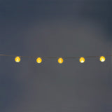 String lights - Small ivory thread balls