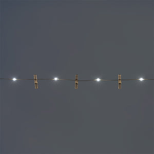 String lights - With 10 clips