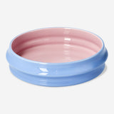 Mavi ve Pembe Seramik Kase 15 cm