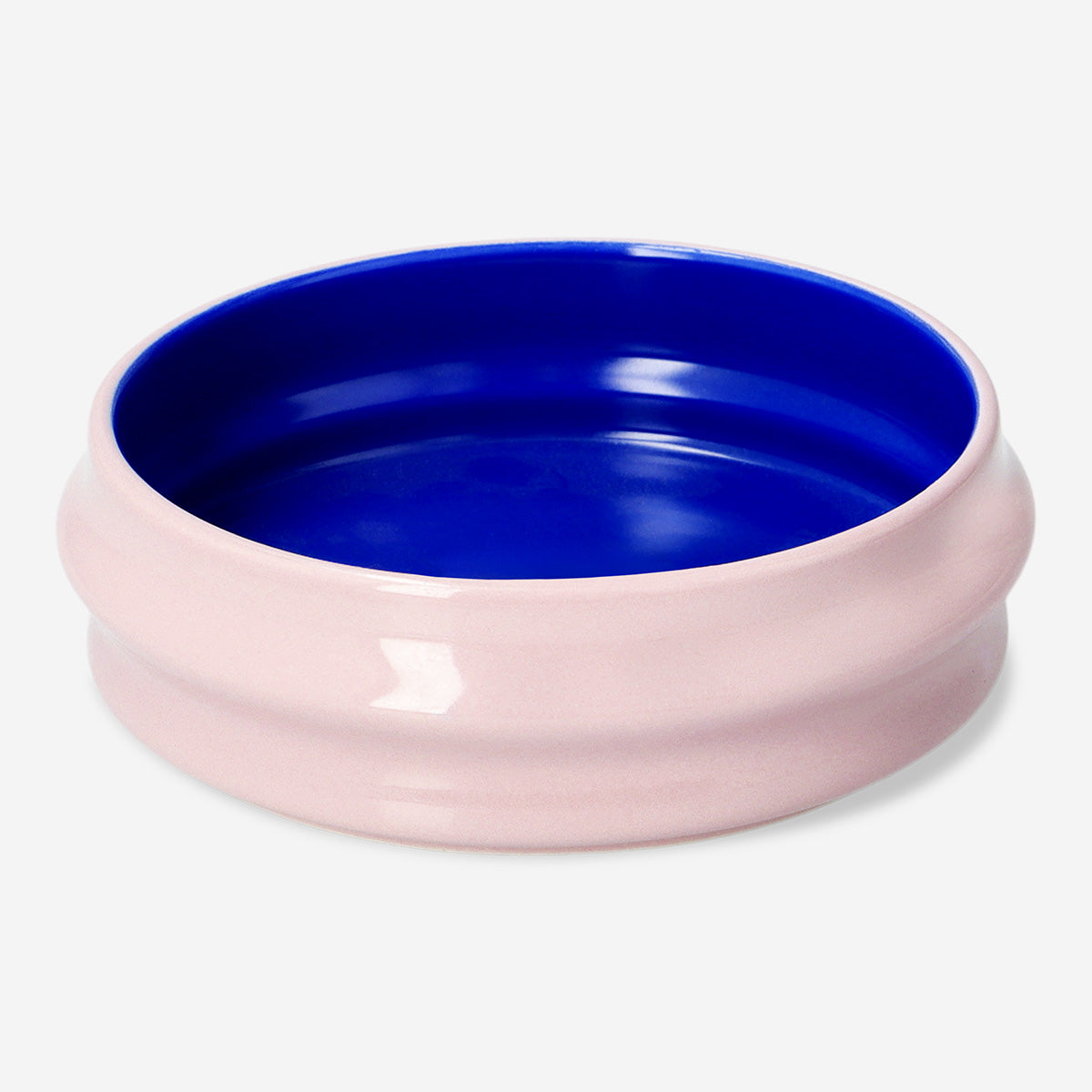 Pembe ve Mavi Seramik Kase 11 cm