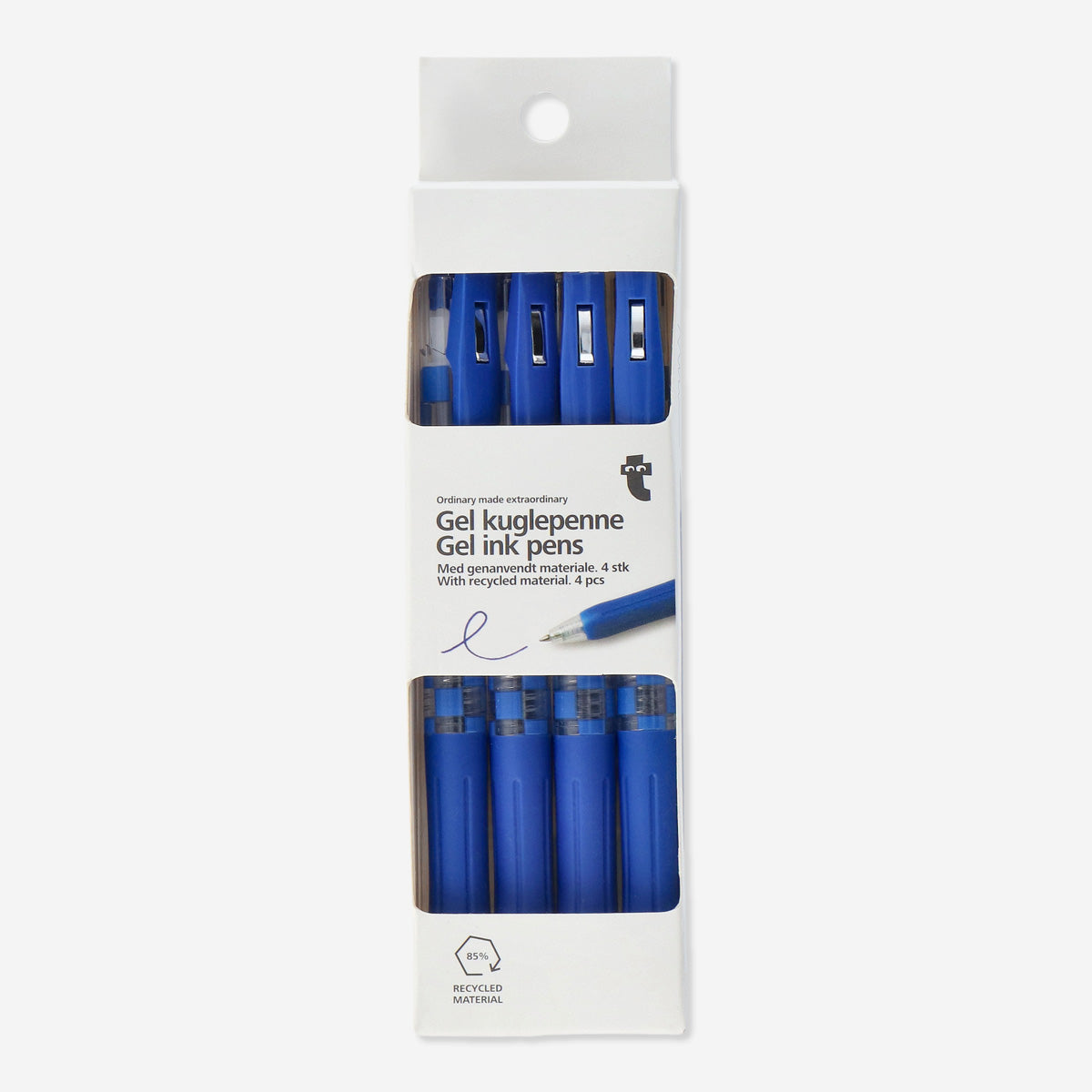 Gel ink pens. 4 pcs
