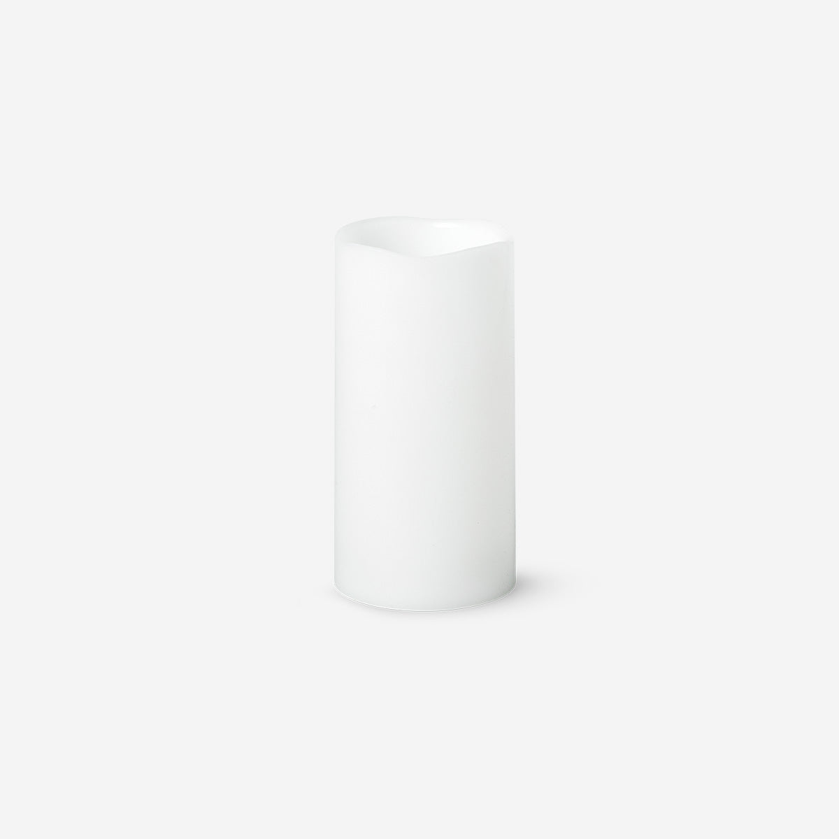 White LED pillar candle - 15 cm
