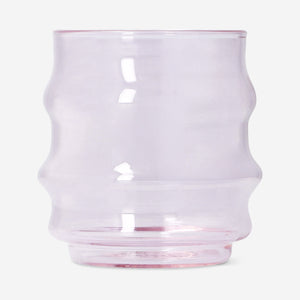 Pembe Bubble Cam Bardak 250 ml