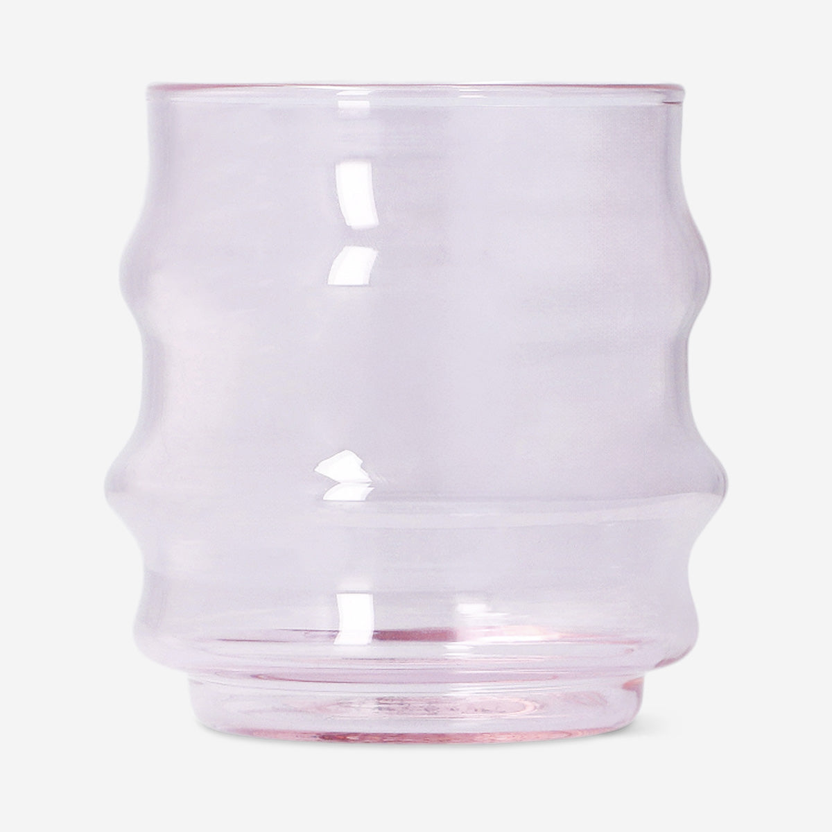 Pembe Bubble Cam Bardak 250 ml