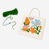 Punch needle set - Floral wall art