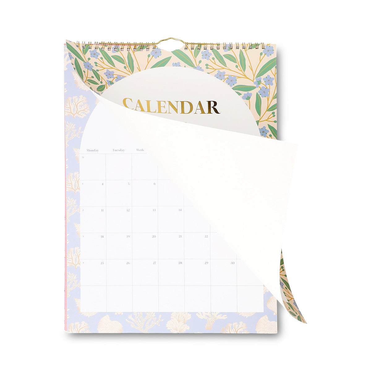 CALENDAR 2027 MONTHLY WALL FLOWER