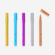 Fine brush markers with metallic effect - 5 pcs