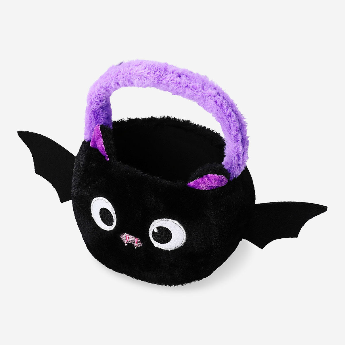 Trick or treat bucket - Fluffy bat