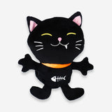 Kara Kedi Şeklinde Evcil Hayvan Oyuncağı