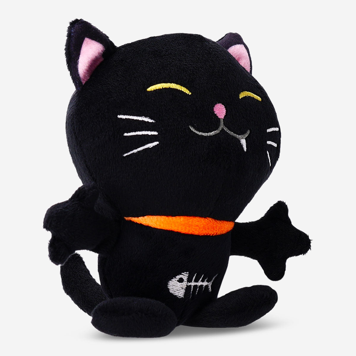 Kara Kedi Şeklinde Evcil Hayvan Oyuncağı