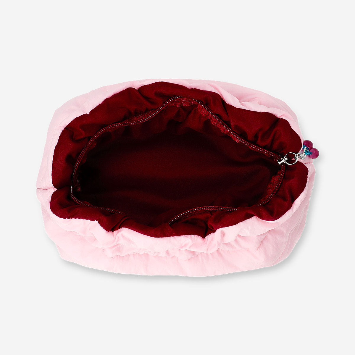 TOILETRY BAG FRILL EGDE W CHARM