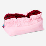 TOILETRY BAG FRILL EGDE W CHARM