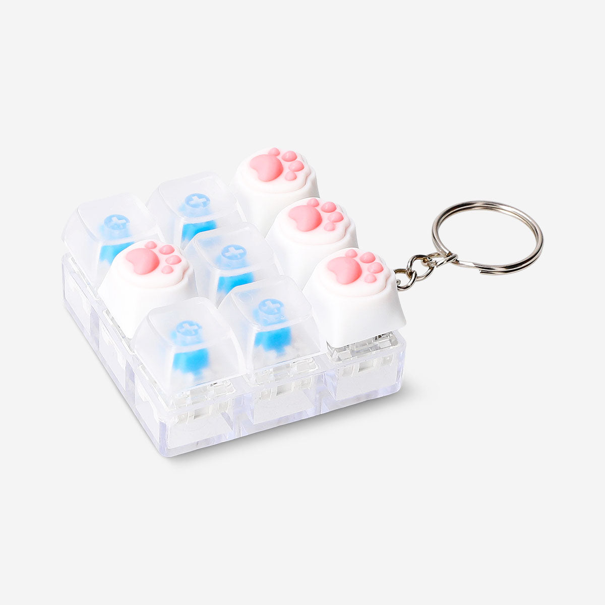 Keyring - Transparent clicking toy