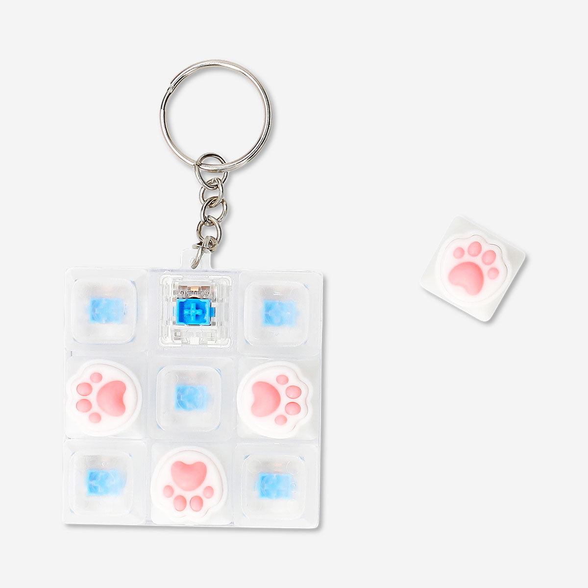 Keyring - Transparent clicking toy