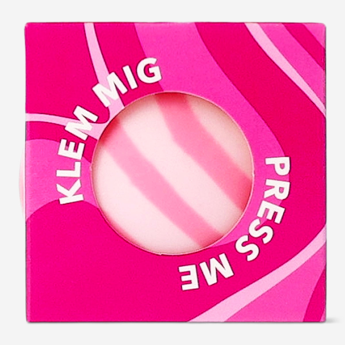 Pembe Top Şeker Şeklinde Stres Topu
