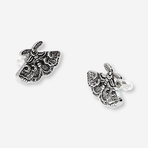 EARRINGS MOTH STUD