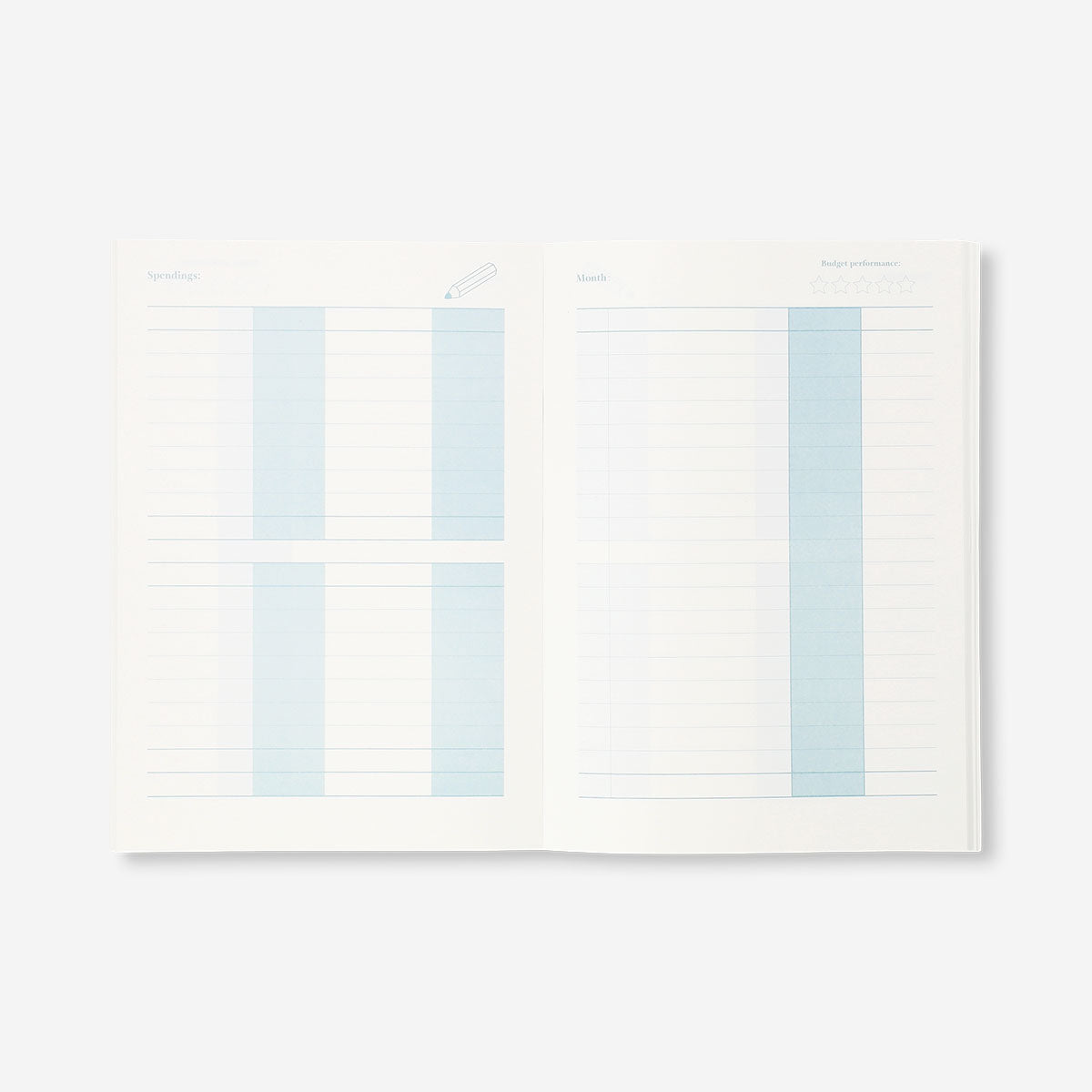 Bütçe Planlayıcı Bej A5 Defter