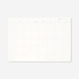 Bej Çiçekli Haftalık Planlayıcı A4 Defter