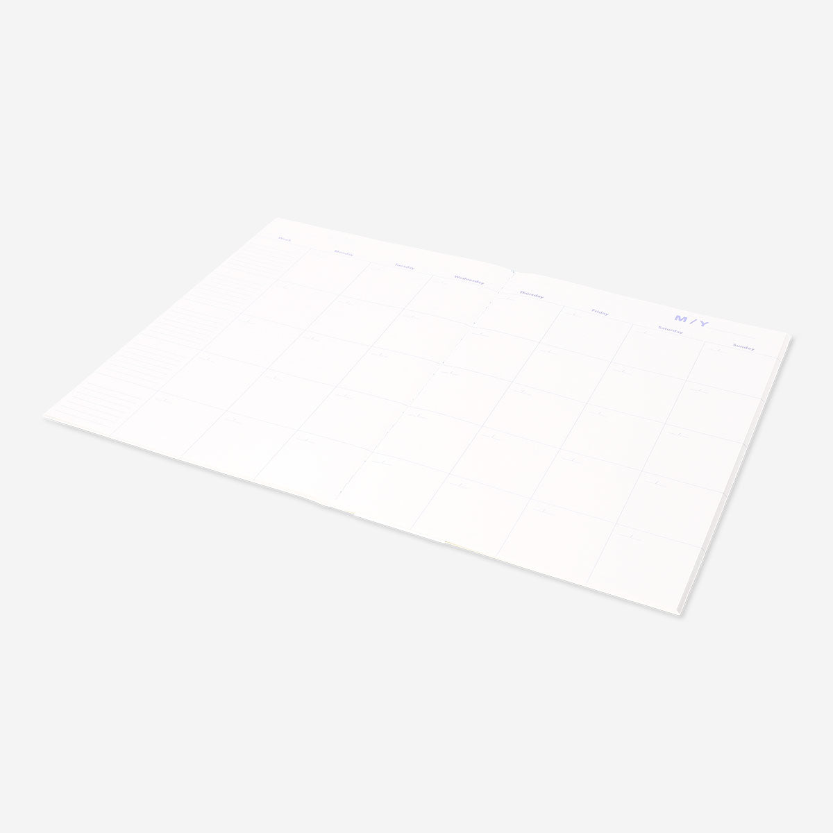 Bej Çiçekli Haftalık Planlayıcı A4 Defter