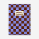 Bordo Mavi Kareli Haftalık Planlayıcı B5 Defter