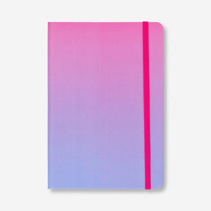 Pembe Renk Geçişli A5 Defter