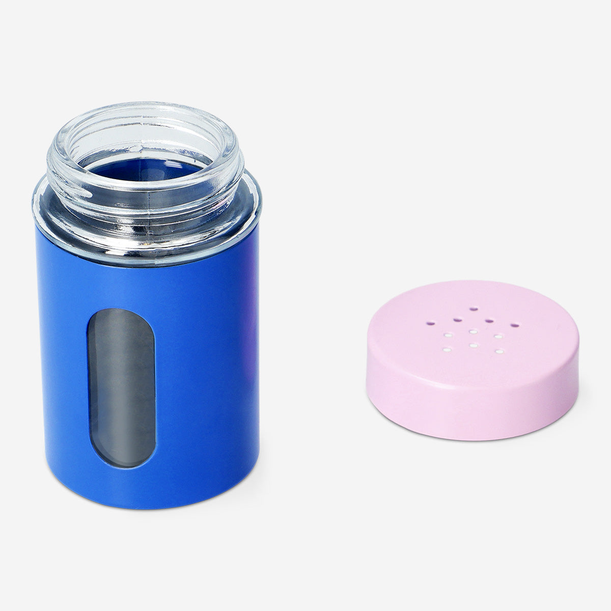 Pembe ve Mavi Cam Tuzluk