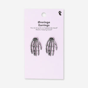 EARRINGS SKELETON HANDS