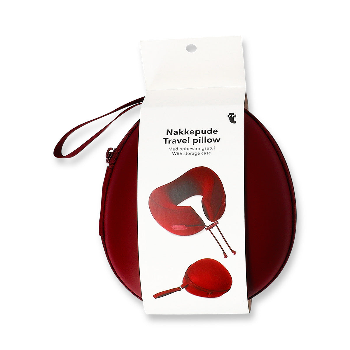 Bordo Memory Foam Seyahat Yastığı