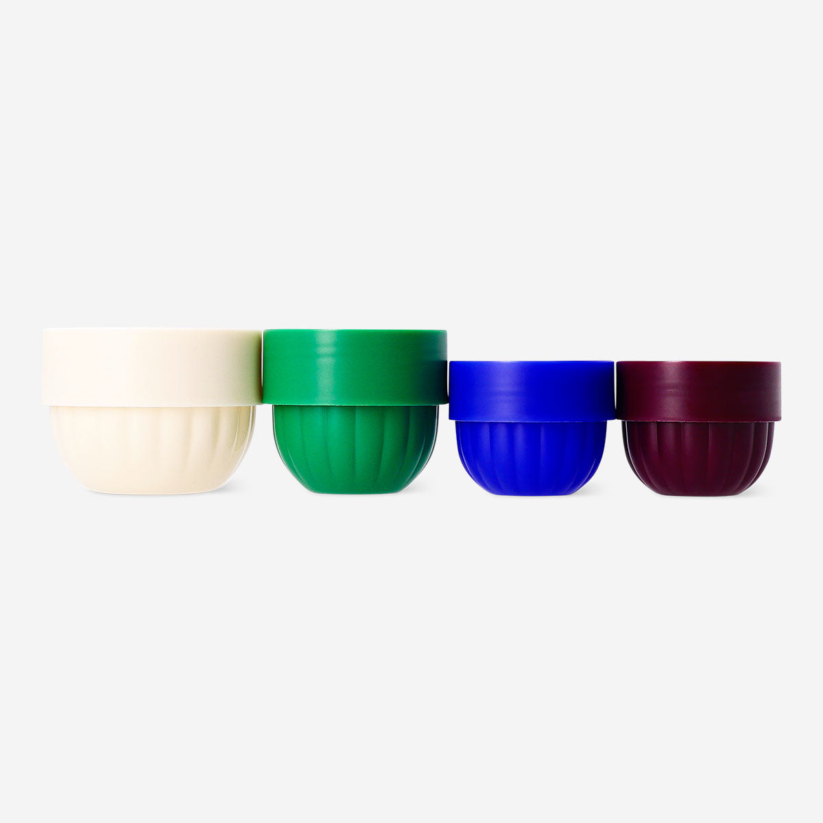 Travel containers with lid - 4 pcs