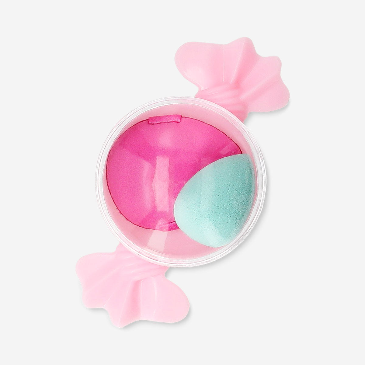 Mini makeup blender sponges in hard candy box