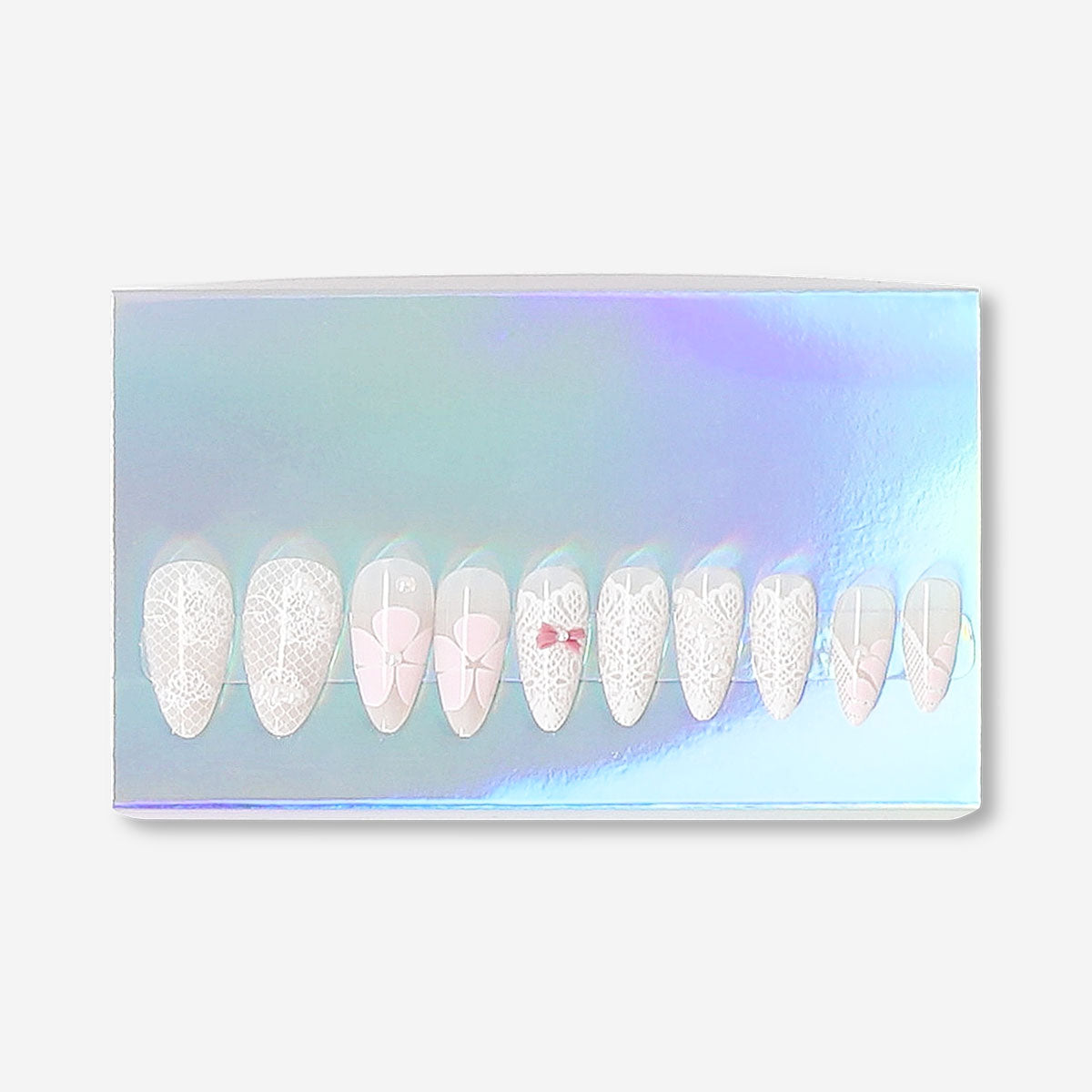 Press on nails - 3D bows