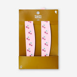 Nail files with cherry print - 2 pcs