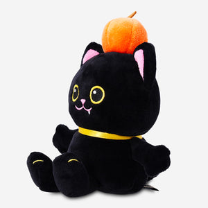 Plush toy - Black cat with pumpkin