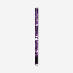 Magic glitter wand with spiders and pumpkins