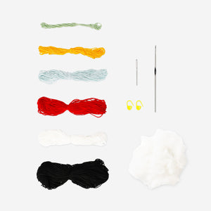 DIY crochet penguin
