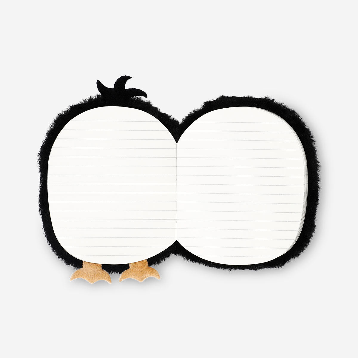 Peluş Penguen Kapaklı Defter