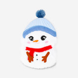 Plush snowman notebook