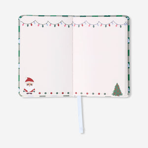 Notebook with Santa