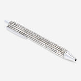 Ballpoint pen - Silver rhinestones