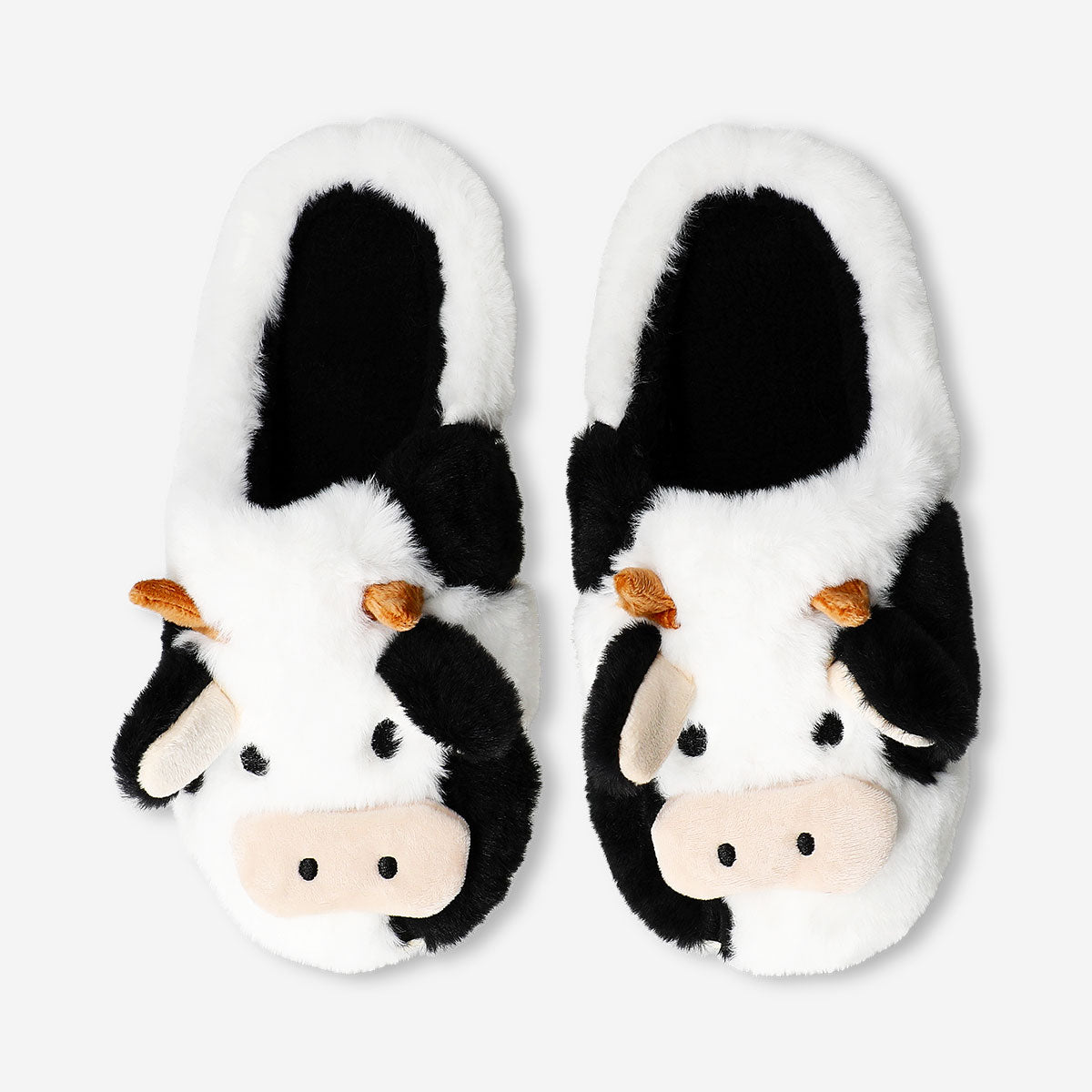 İnek Şeklinde Peluş Terlik 39/40