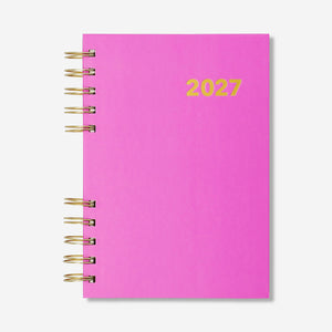Pembe B6 Günlük Ajanda 2027