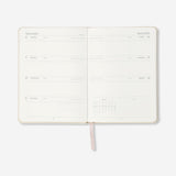 B6 fabric cover daily diary 2027 - English