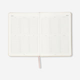 B6 fabric cover daily diary 2027 - English