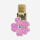 Gold pen loop with flower