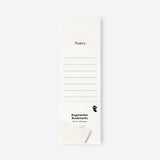 Not Kağıdı Şeklinde Kitap Ayracı
