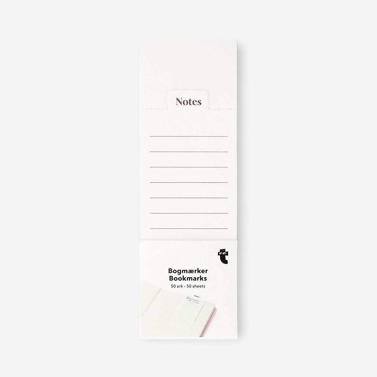 Not Kağıdı Şeklinde Kitap Ayracı