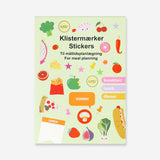 Yemek Planlama İçin Sticker Seti