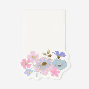 Floral sticky memos