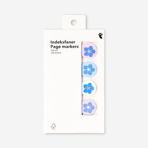 Page markers - Small flowers